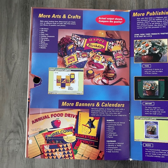 Print Artist 4.0 Platinum Sierra Home 1997 4-CD Windows 95 / Macintosh NEW - Picture 5 of 13